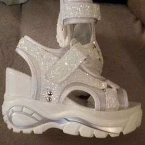 Fancy sandals, summer shoes, size 8